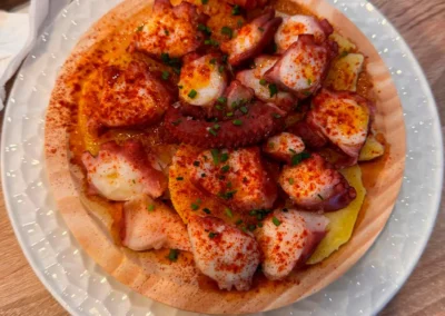 Pulpo a la Gallega Port Vintage