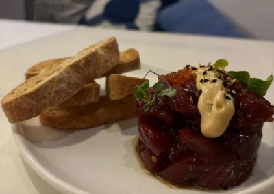 Tartar de atún